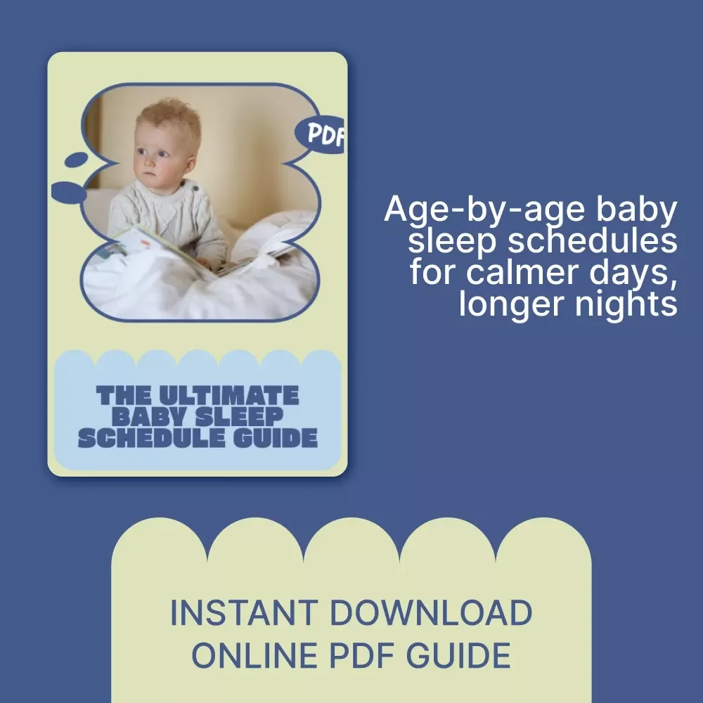 The Ultimate Baby Sleep Schedule Guide – Baby Sleep Schedule by Age | Newborn to Toddler Sleep Routines