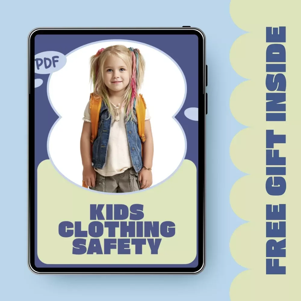 Kids Clothing Safety Guide for Parents – Smart, Practical Kids Clothing Safety Checklist & Digital Download