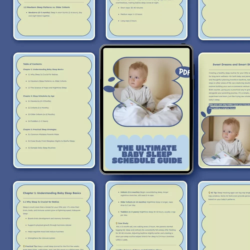 The Ultimate Baby Sleep Schedule Guide – Baby Sleep Schedule by Age | Newborn to Toddler Sleep Routines