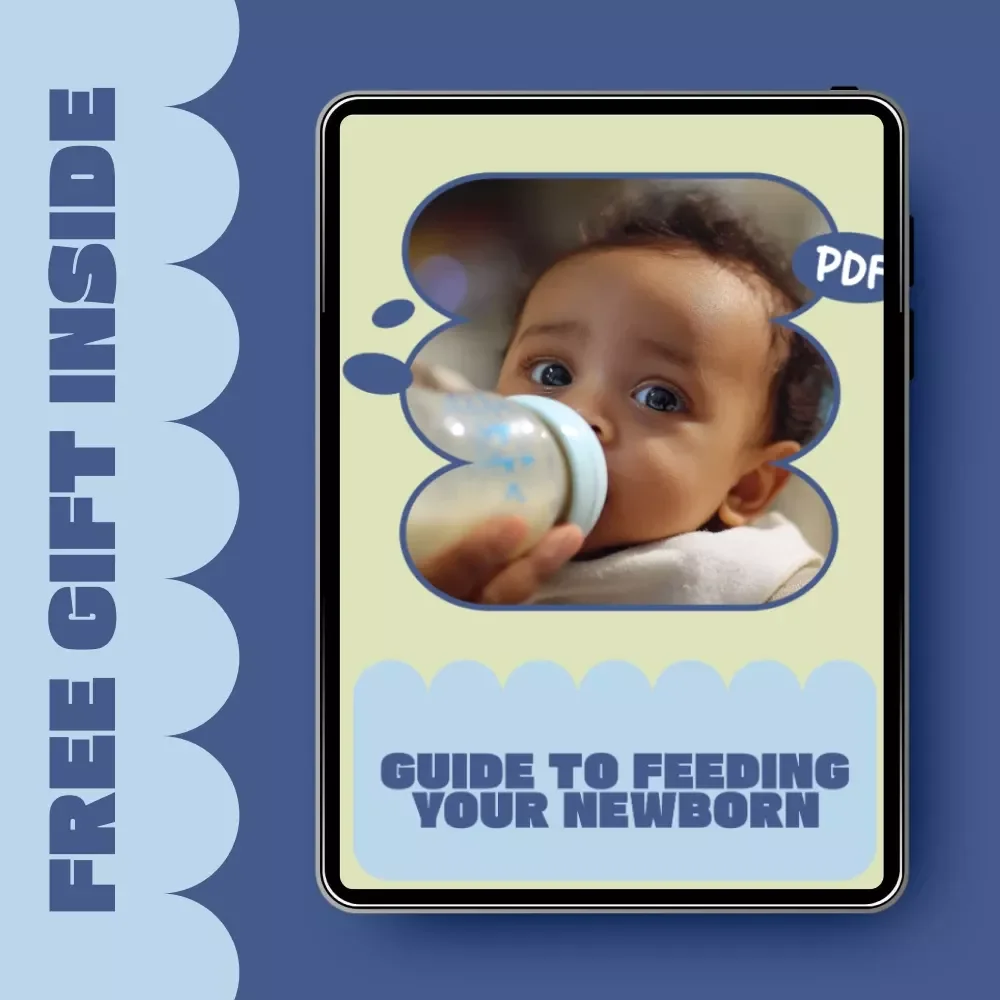 Guide to Feeding Your Newborn – New Parent eBook, Breastfeeding vs Formula, Feeding Schedule & Routine