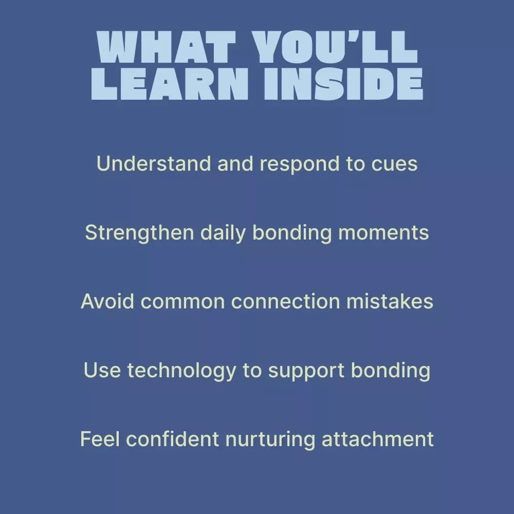 Nurturing Your Bond with Baby – Gentle Parenting Guide | How to Strengthen Parent Baby Connection | Digital Download