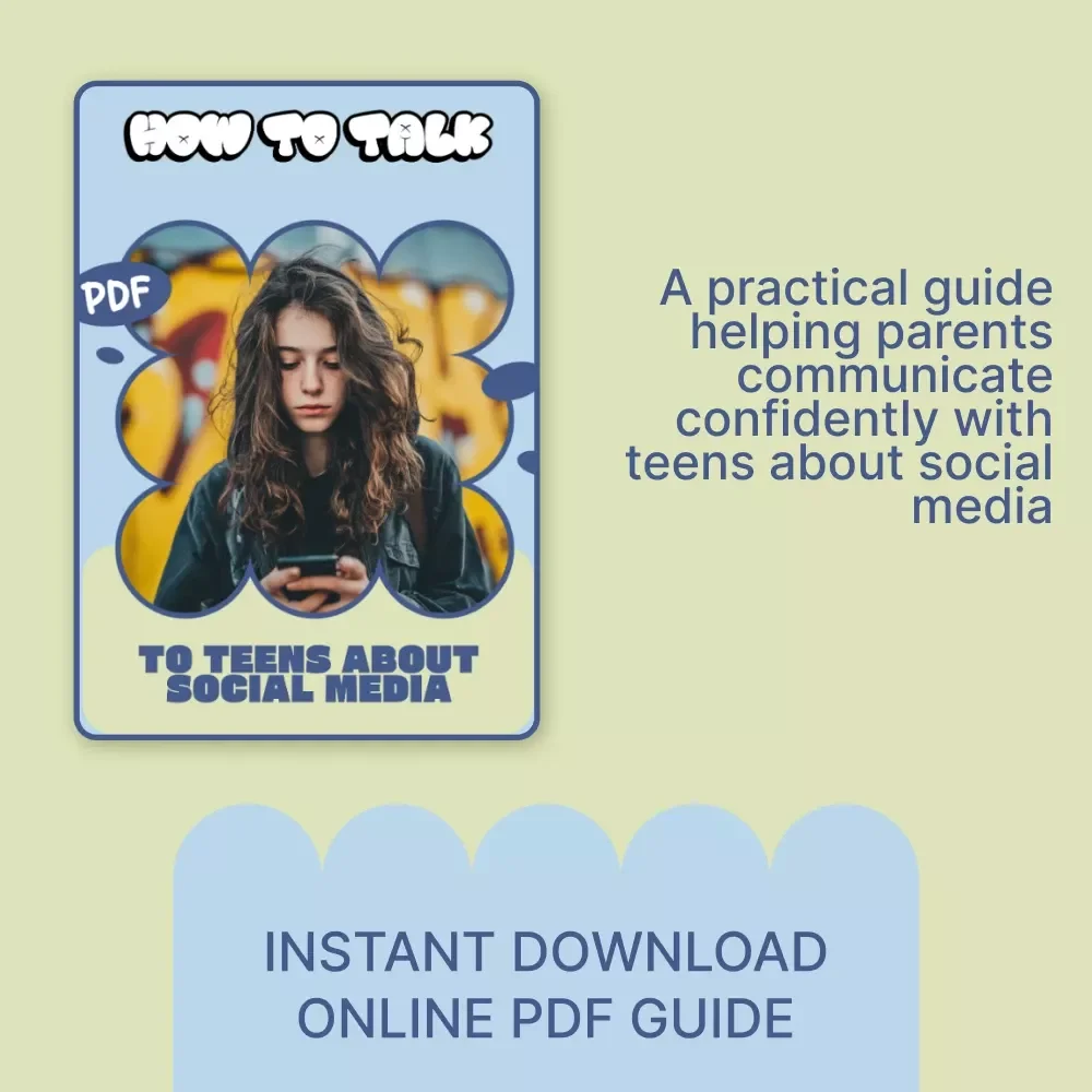 How to Talk to Teens About Social Media – Practical Parenting eBook Guide for Modern Families | How to Talk to Teens About Social Media