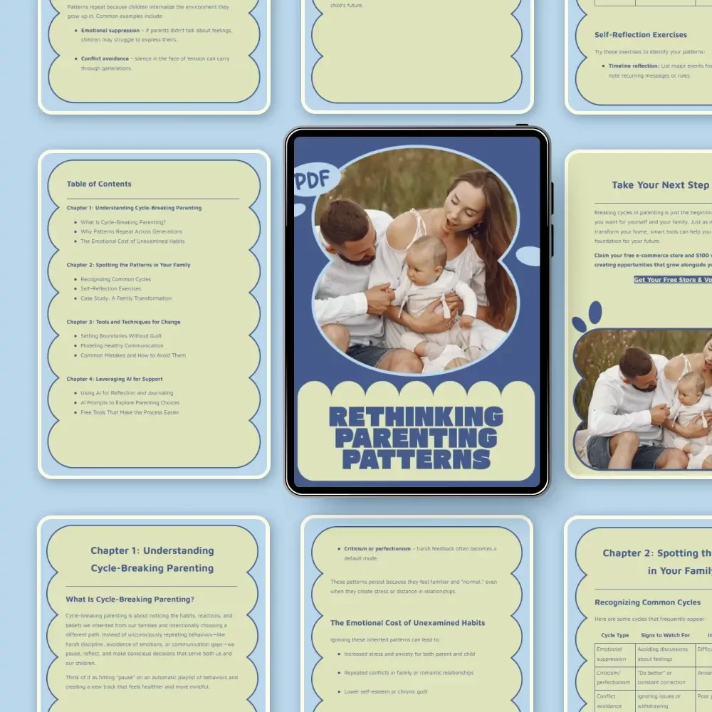 Rethinking Parenting Patterns | A Practical Guide to Healing Habits, Understanding What Is Cycle Breaking Parenting Trend, and Raising Emotionally Healthy Kids
