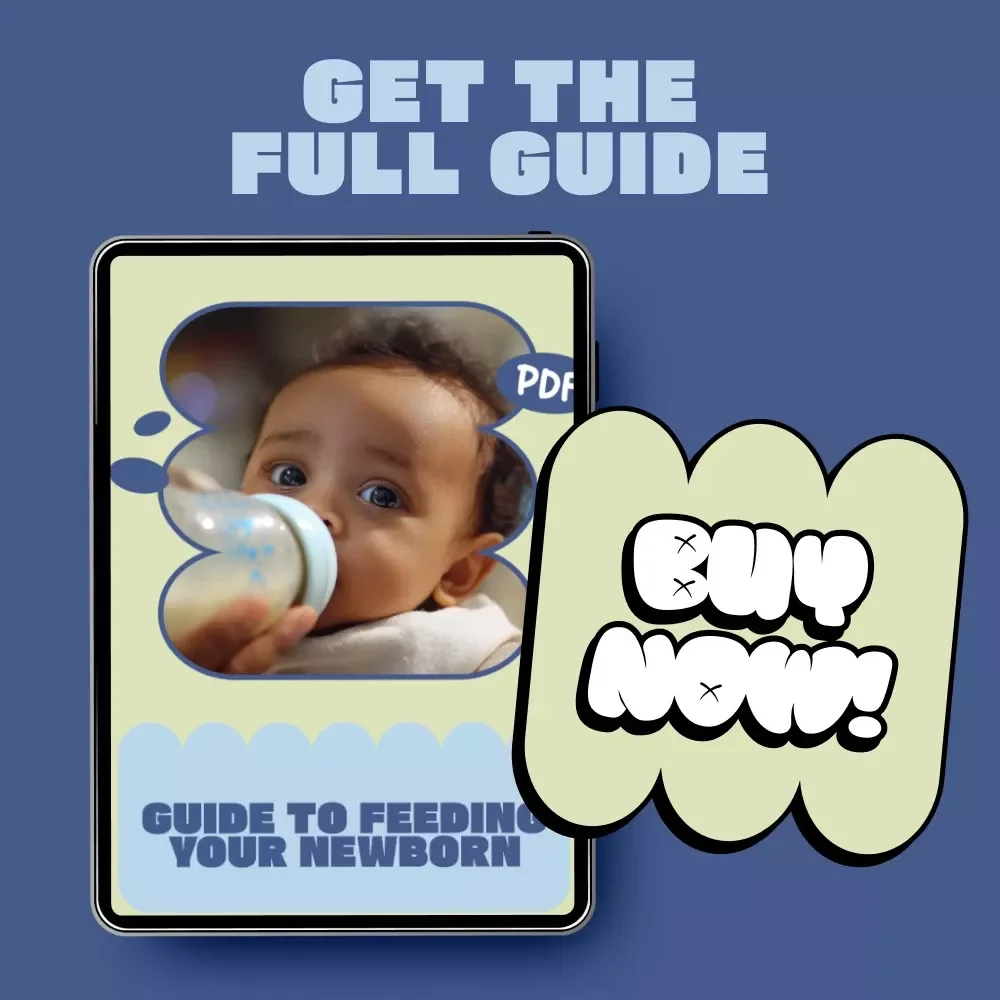 Guide to Feeding Your Newborn – New Parent eBook, Breastfeeding vs Formula, Feeding Schedule & Routine
