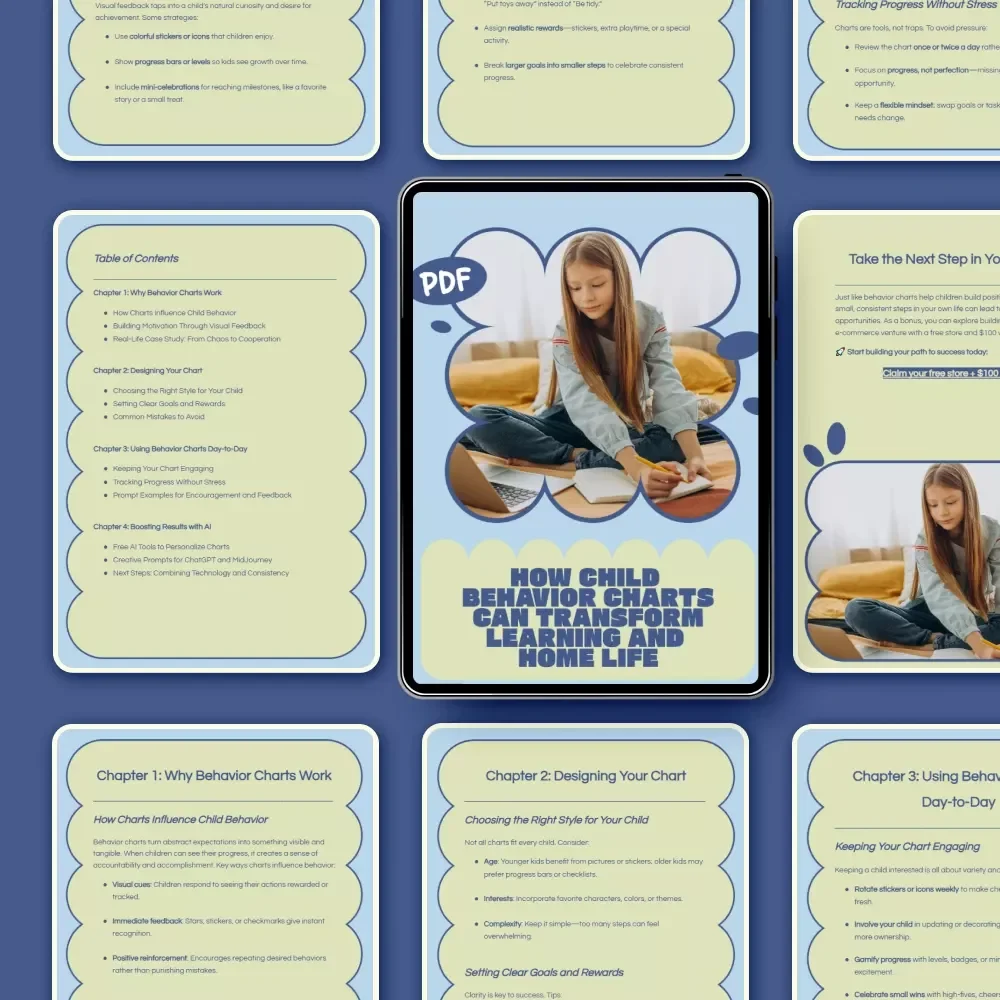 How Child Behavior Charts Can Transform Learning and Home Life | Parent & Teacher Guide to Child Behavior Charts Benefits, Positive Routines & AI Tools