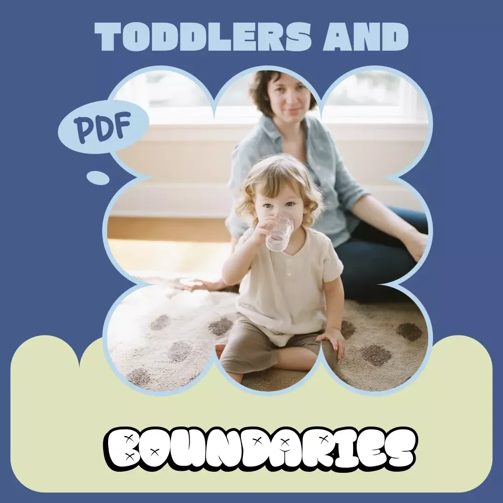 Toddlers and Boundaries: Gentle Discipline that Works | Parenting eBook Guide on what discipline style works for toddlers | Calm Tantrums & Build Cooperation