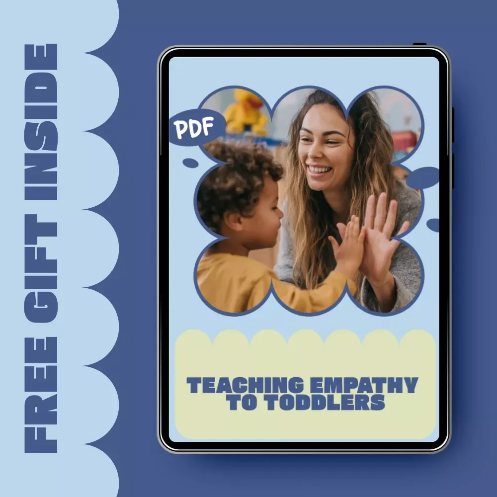 Teaching Empathy to Toddlers – Gentle Parenting Guide, Empathy Development eBook, Emotional Intelligence Checklist for Ages 1–4
