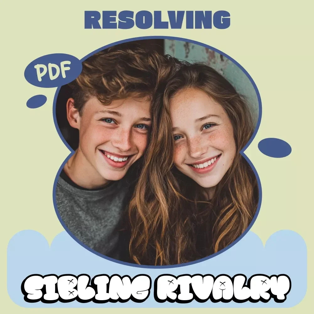 Tips for Resolving Sibling Rivalry – Practical Parent Guide with siblings rivalry resolution tips | Digital Download for Peaceful Homes