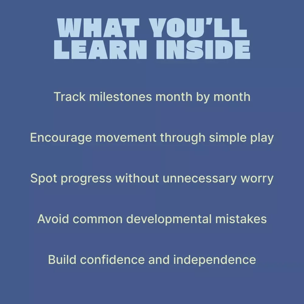 A Fun Guide to Your Child’s Gross Motor Milestones | Play-Based Development Guide for Confident Parents