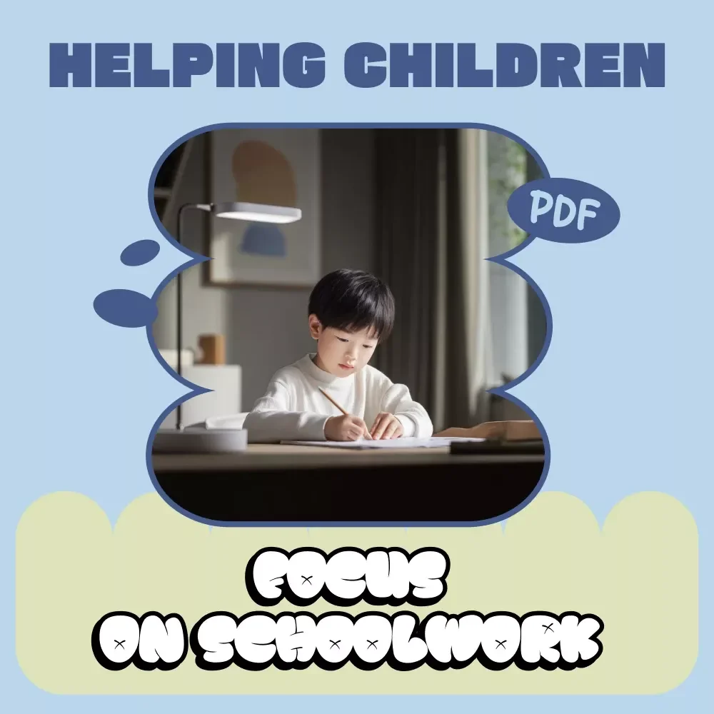 Helping Children Focus on Schoolwork – A Practical Parent Guide on how to help child focus on schoolwork, Build Better Study Habits, and Create Calm, Consistent Learning Routines at Home