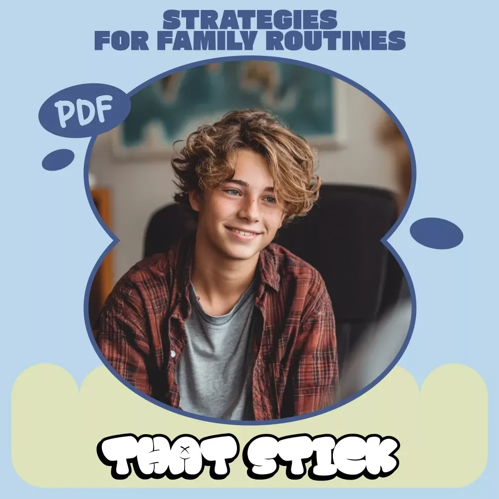 Strategies for Family Routines That Stick | Practical Guide on how to set family routines that stick | Simple Systems for Busy Parents & Kids