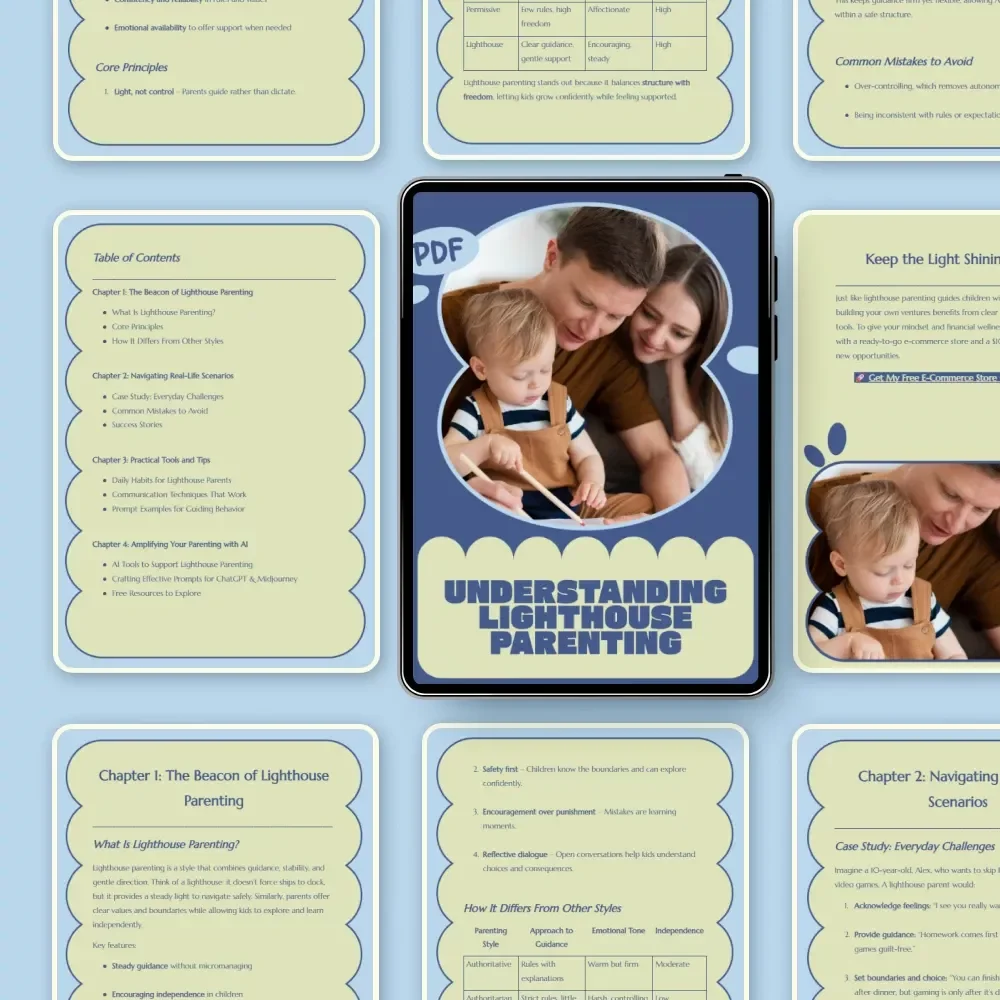 Understanding Lighthouse Parenting – A Modern Guide to What Is Lighthouse Parenting Style, Calm Guidance, Confident Kids & Balanced Family Boundaries