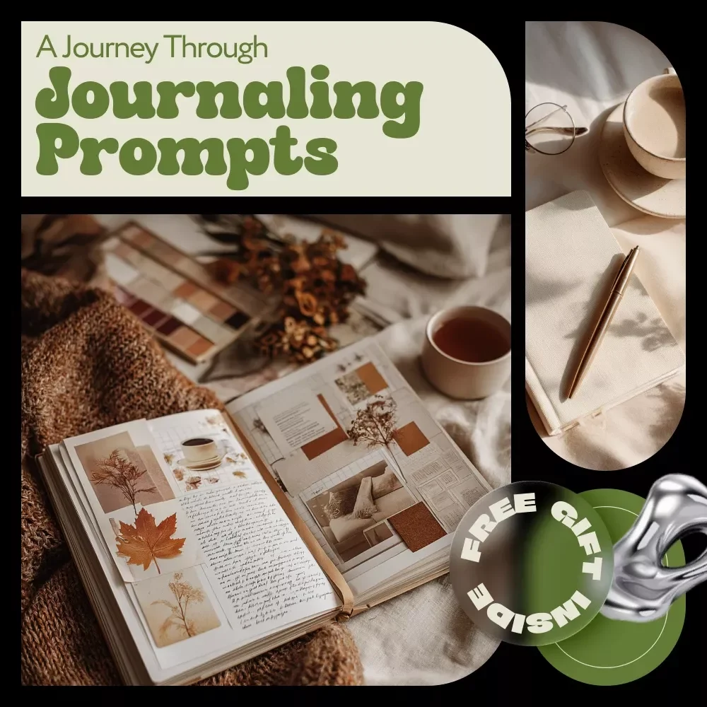 A Journey Through Journaling Prompts | Emotional Clarity, Self-Discovery, Creativity & Mindfulness Digital Guide