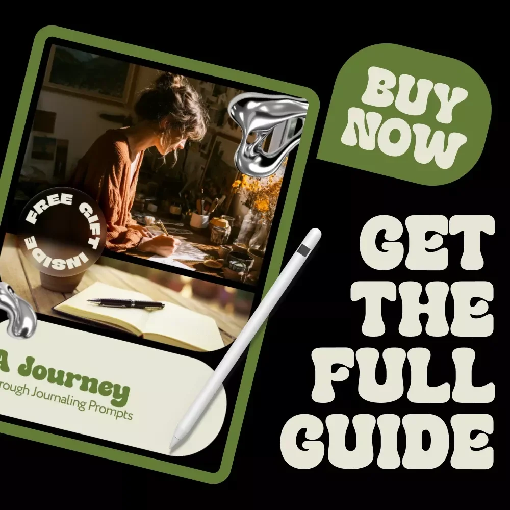 A Journey Through Journaling Prompts | Emotional Clarity, Self-Discovery, Creativity & Mindfulness Digital Guide