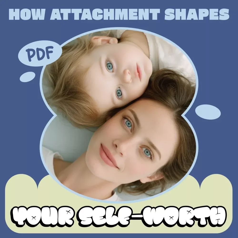How Attachment Shapes Your Self-Worth | Psychology eBook on Confidence, Healing Attachment Styles & Self-Growth Guide