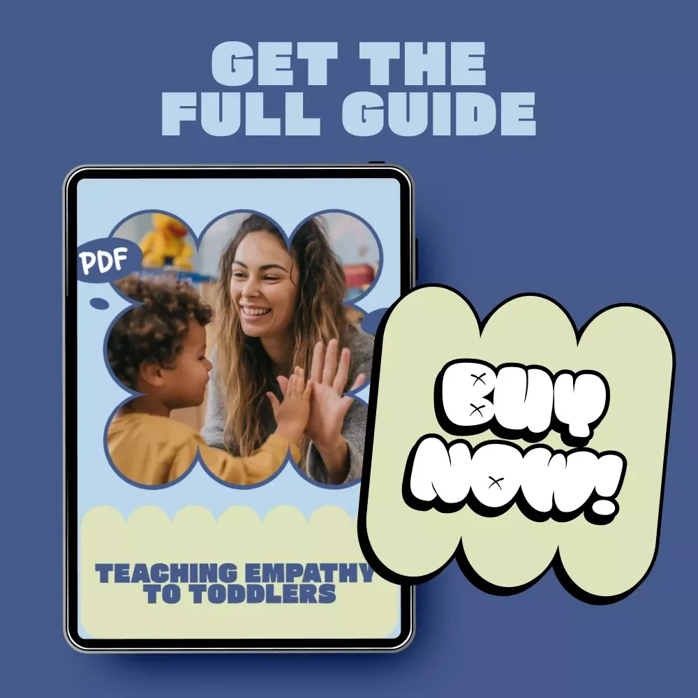 Teaching Empathy to Toddlers – Gentle Parenting Guide, Empathy Development eBook, Emotional Intelligence Checklist for Ages 1–4