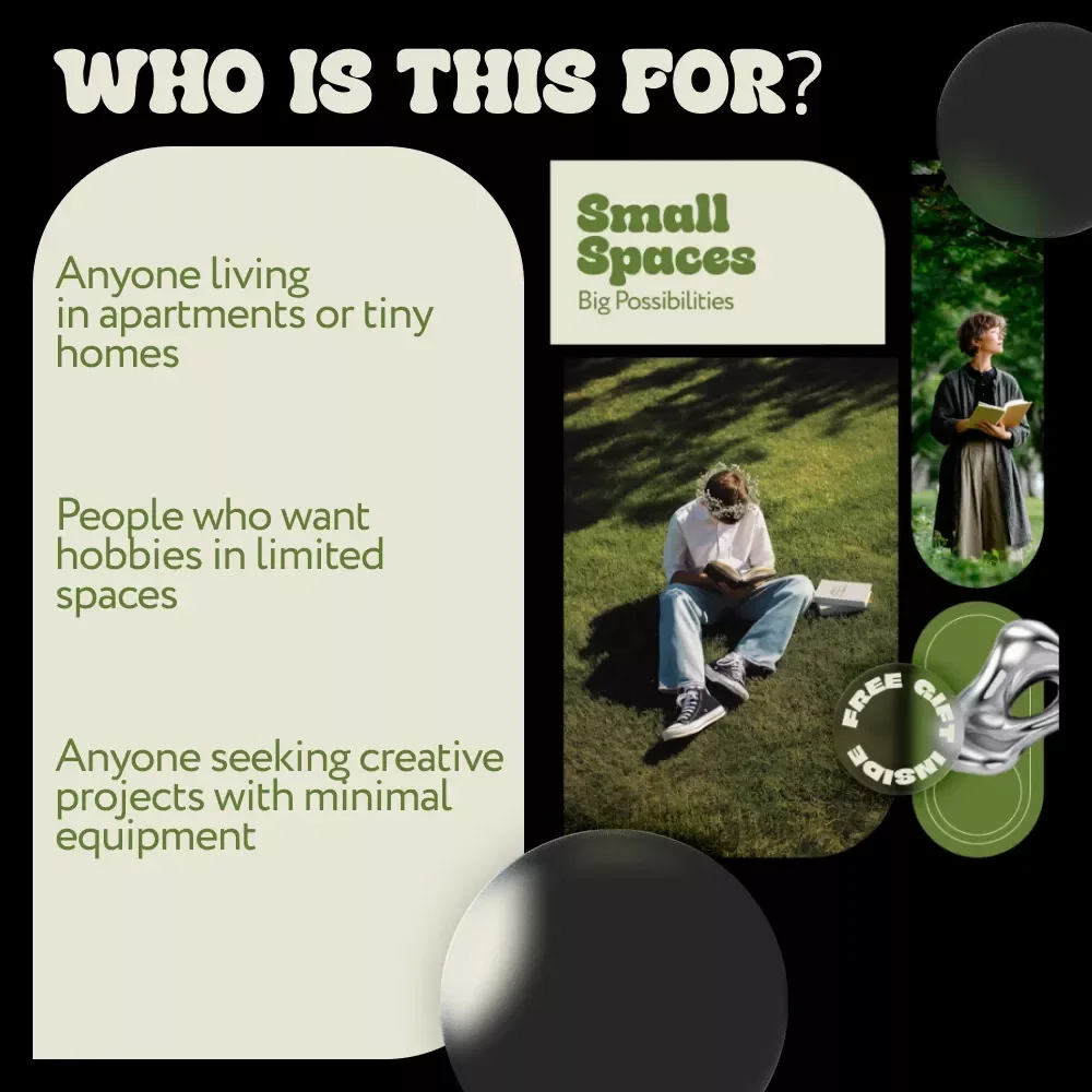 Small Spaces, Big Possibilities: The Ultimate Guide on What Suits Limited Space for Hobbies, Creative Projects, and DIY Activities