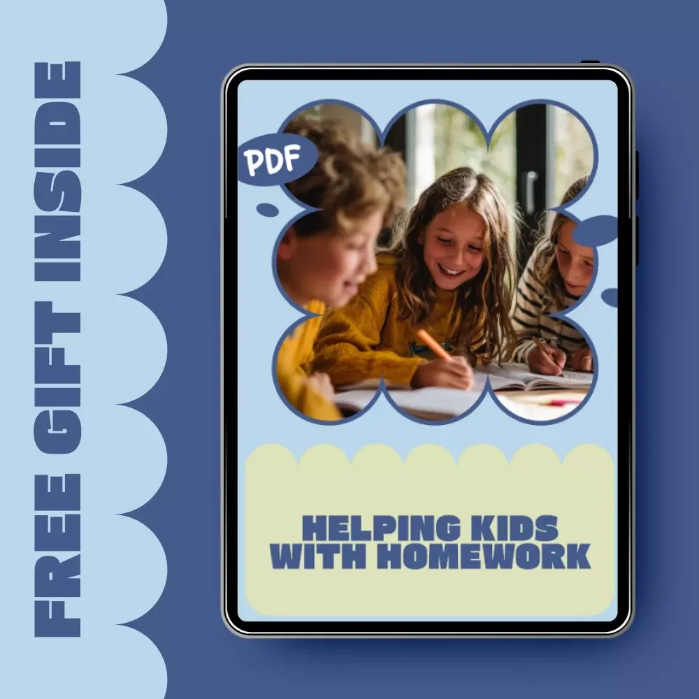 Helping Kids with Homework – Printable Checklist for Parents | Simple Daily System on how to help kids with homework