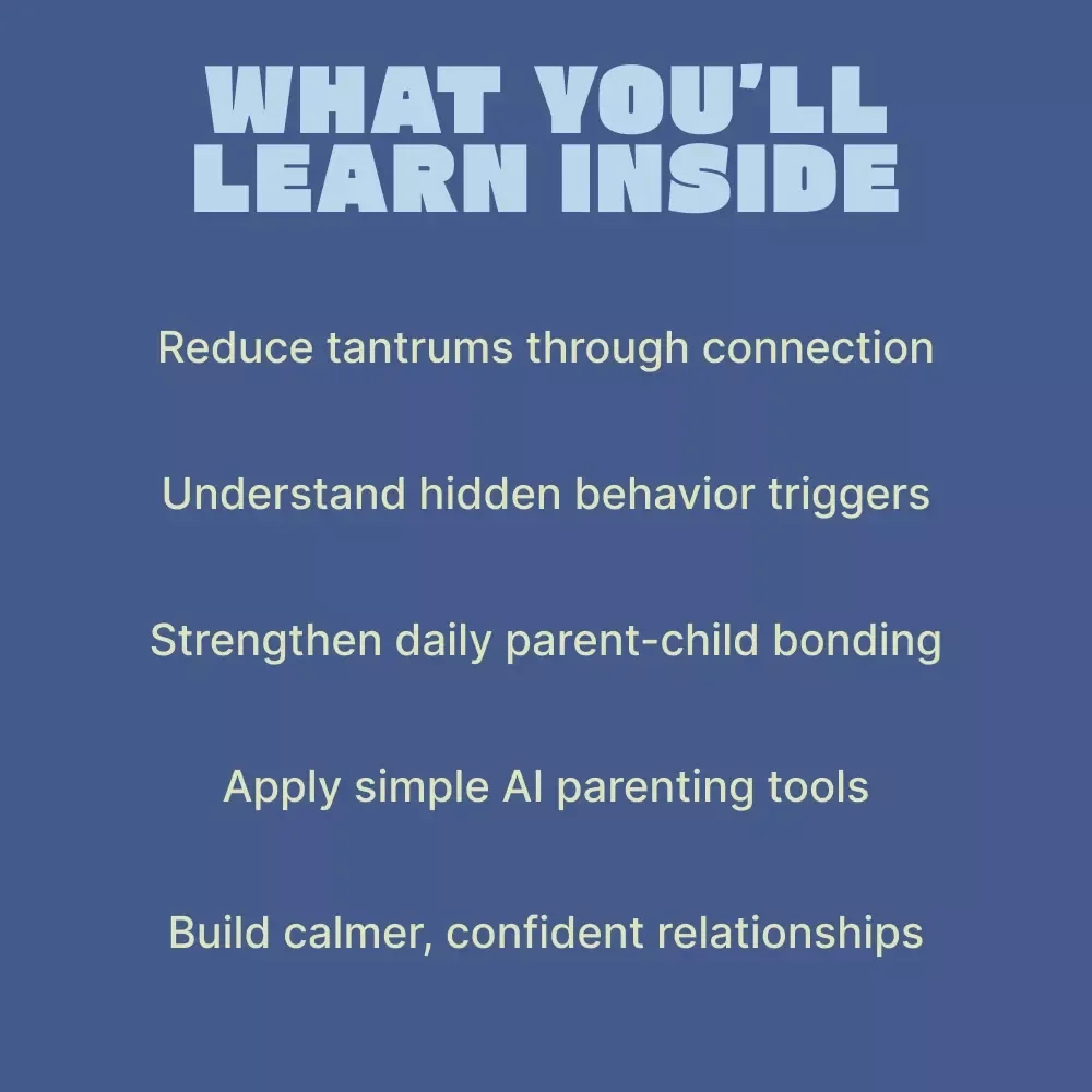 Understanding Child Behavior and Bonding – Practical Parenting Guide for Child Behavior Issues Linked to Poor Bonding | Digital Download