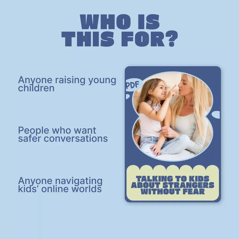 Talking to Kids About Strangers Without Fear | Practical Parenting Ebook Guide on How to Talk to Kids About Strangers