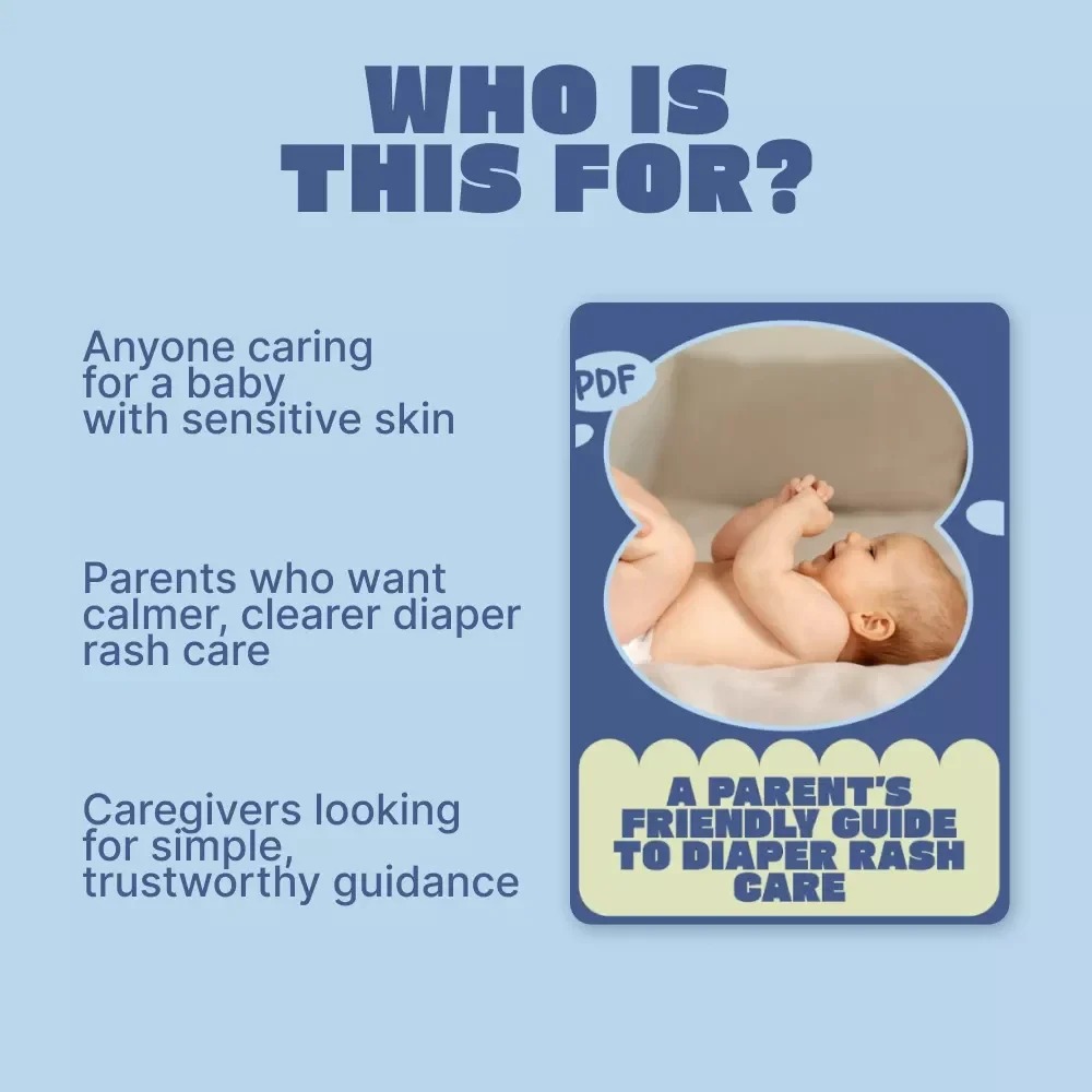 A Parent’s Friendly Guide to Diaper Rash Care – Gentle Baby Diaper Rash Care eBook for New & Busy Parents