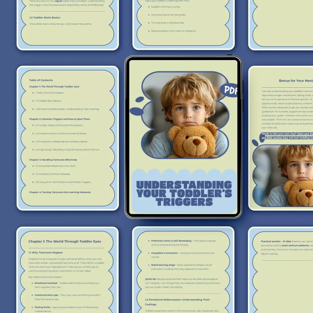 Understanding Your Toddler’s Triggers | A Practical Parenting Guide with Toddler Tantrum Triggers Explained