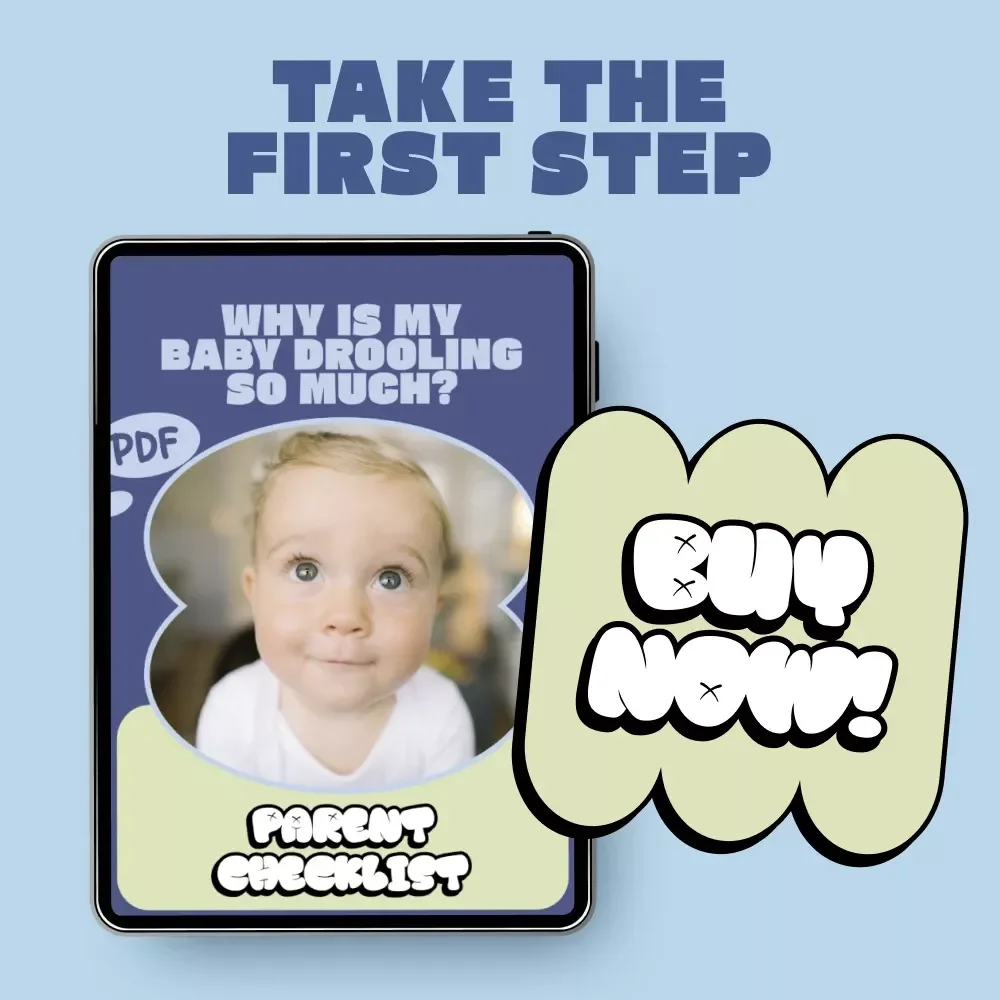 Why Is My Baby Drooling So Much? — Parent Checklist | Baby Drooling Guide | why baby drools so much Digital Download