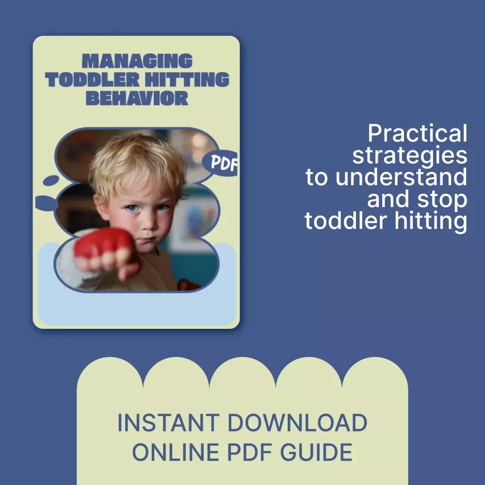 Managing Toddler Hitting Behavior – Practical Parenting eBook Guide for Understanding and Redirecting Toddlers Hitting Behavior