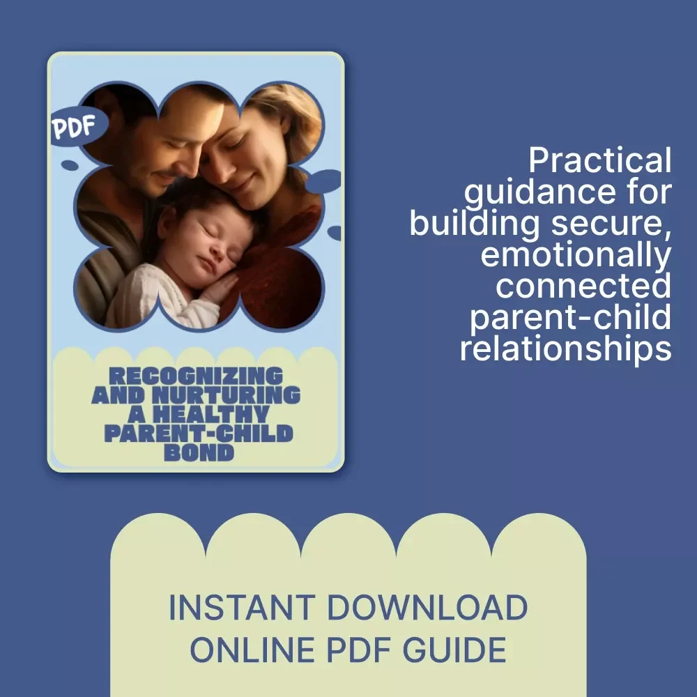 Recognizing and Nurturing a Healthy Parent-Child Bond | eBook Guide to Understanding Signs of Healthy Parent Child Bond, Emotional Connection, Communication & Trust