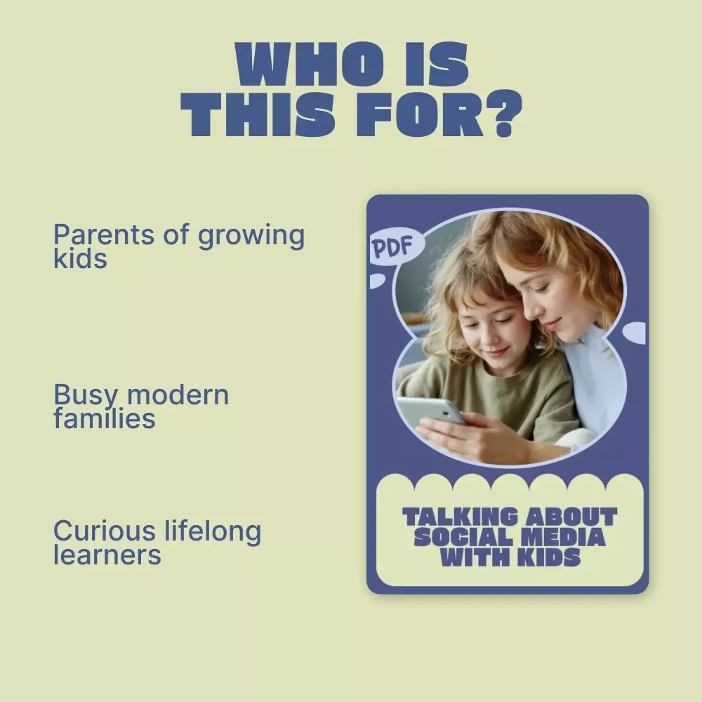 Talking About Social Media with Kids – A Practical Parent Guide on how to talk about social media with kids