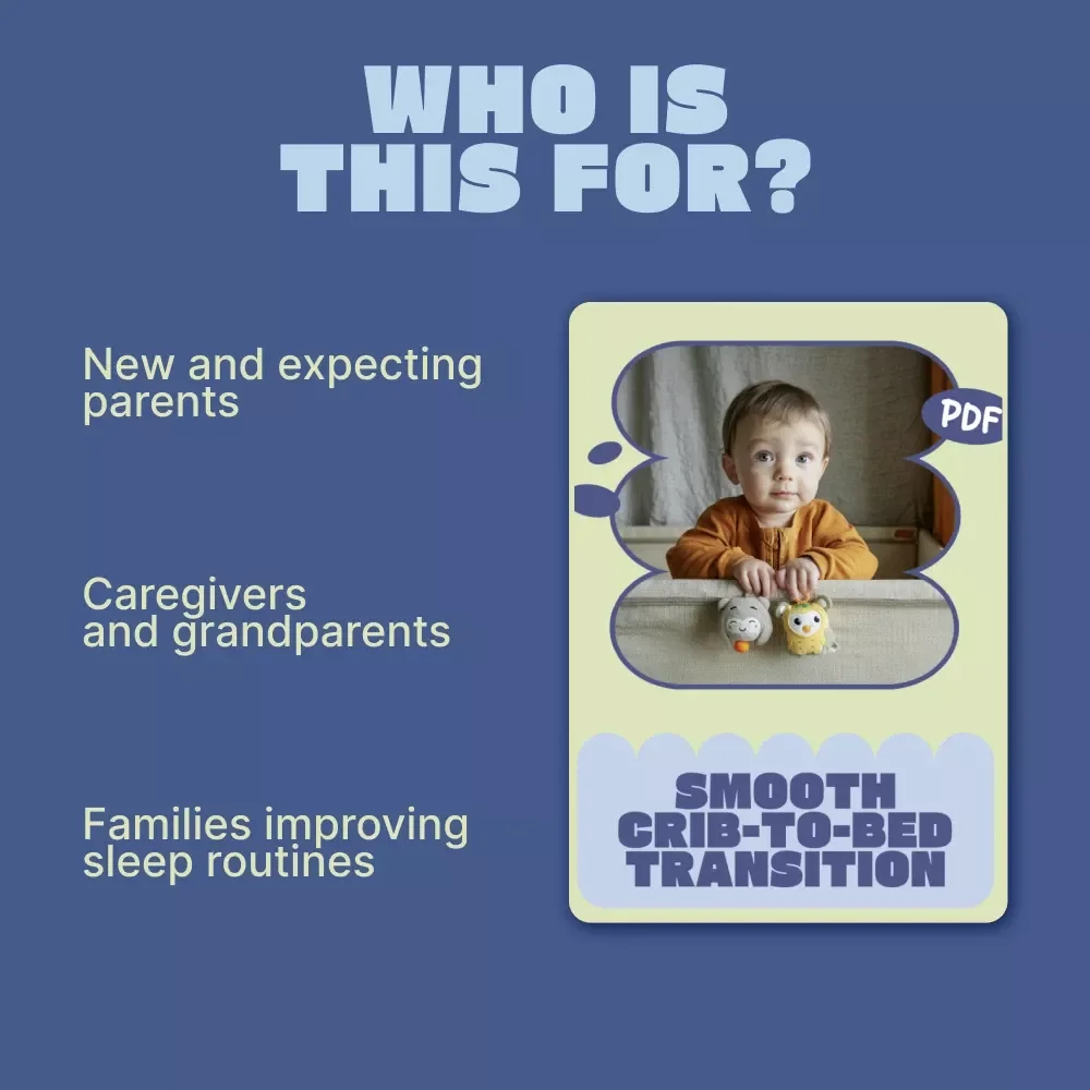 Smooth Crib-to-Bed Transition | Parent-Approved Guide with transition from crib to bed tips for Toddlers & Preschoolers