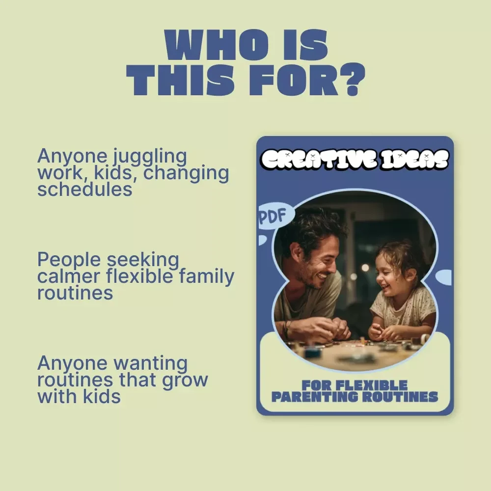 Creative Ideas for Flexible Parenting Routines – Practical ebook with Flexible Parenting Routines Ideas for Balanced Family Schedules