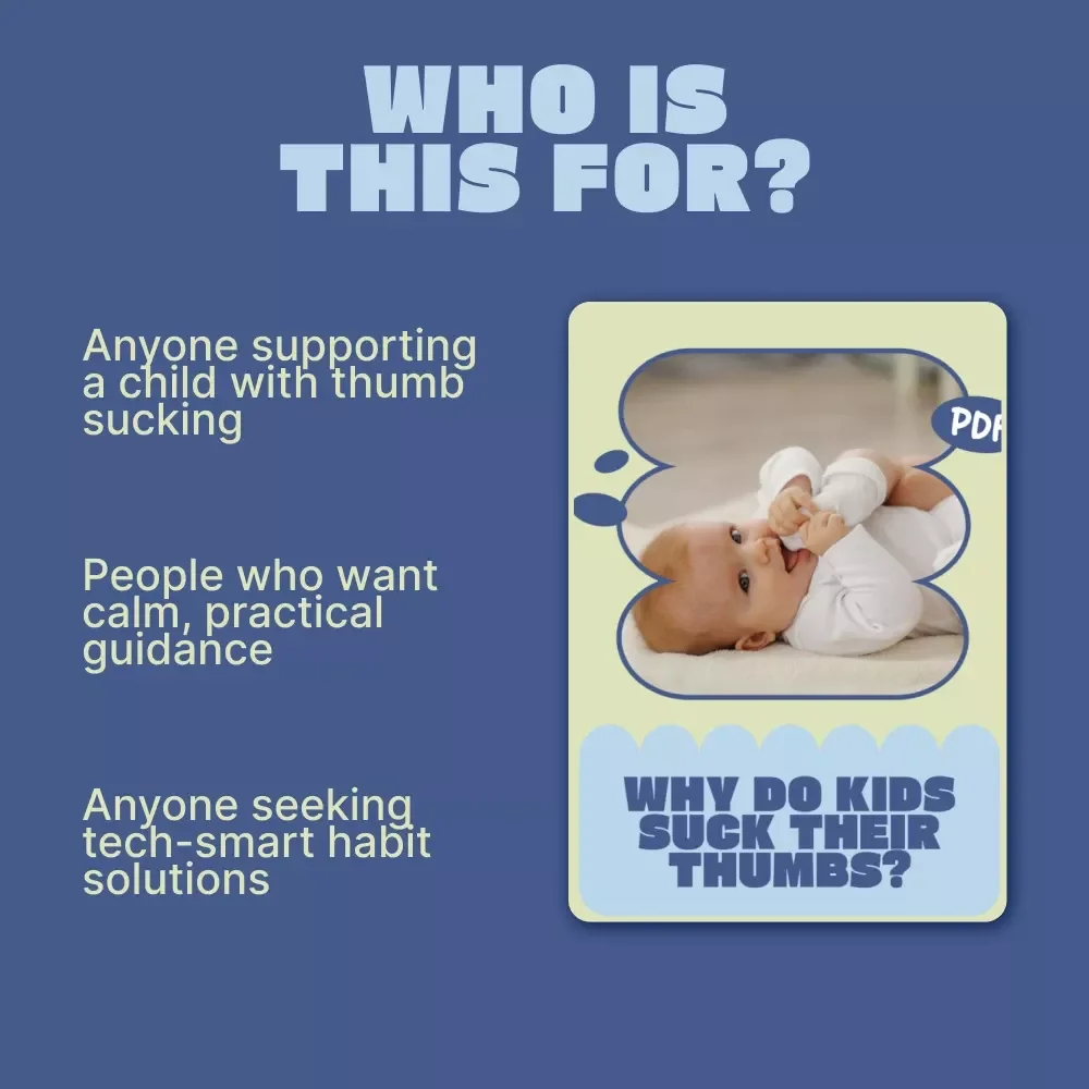 Why Do Kids Suck Their Thumbs – A Gentle Parenting Guide Explaining Kids Thumb Sucking, Habits, Emotions & Practical Solutions