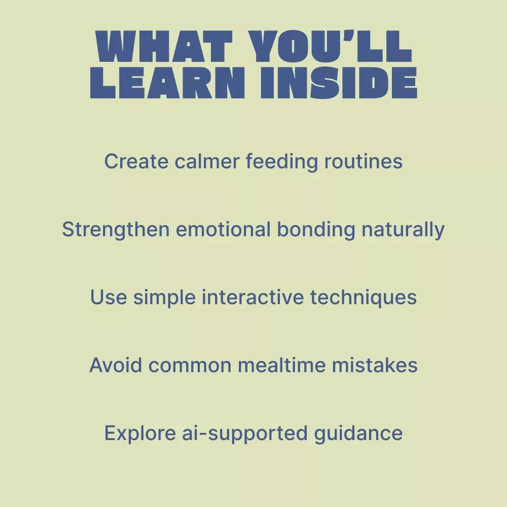 Nurturing Bonds Through Mealtime – Emotional Bonding During Feeding Time | Digital eBook Guide for Parents & Caregivers