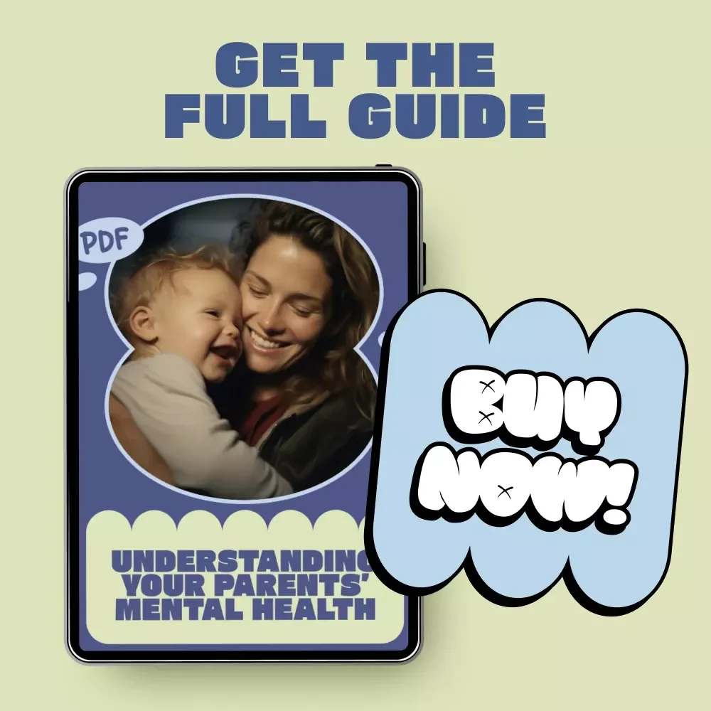 Understanding Your Parents’ Mental Health – Practical Ebook Guide on how to check parents mental health, Signs, Conversations, AI Tools & Support