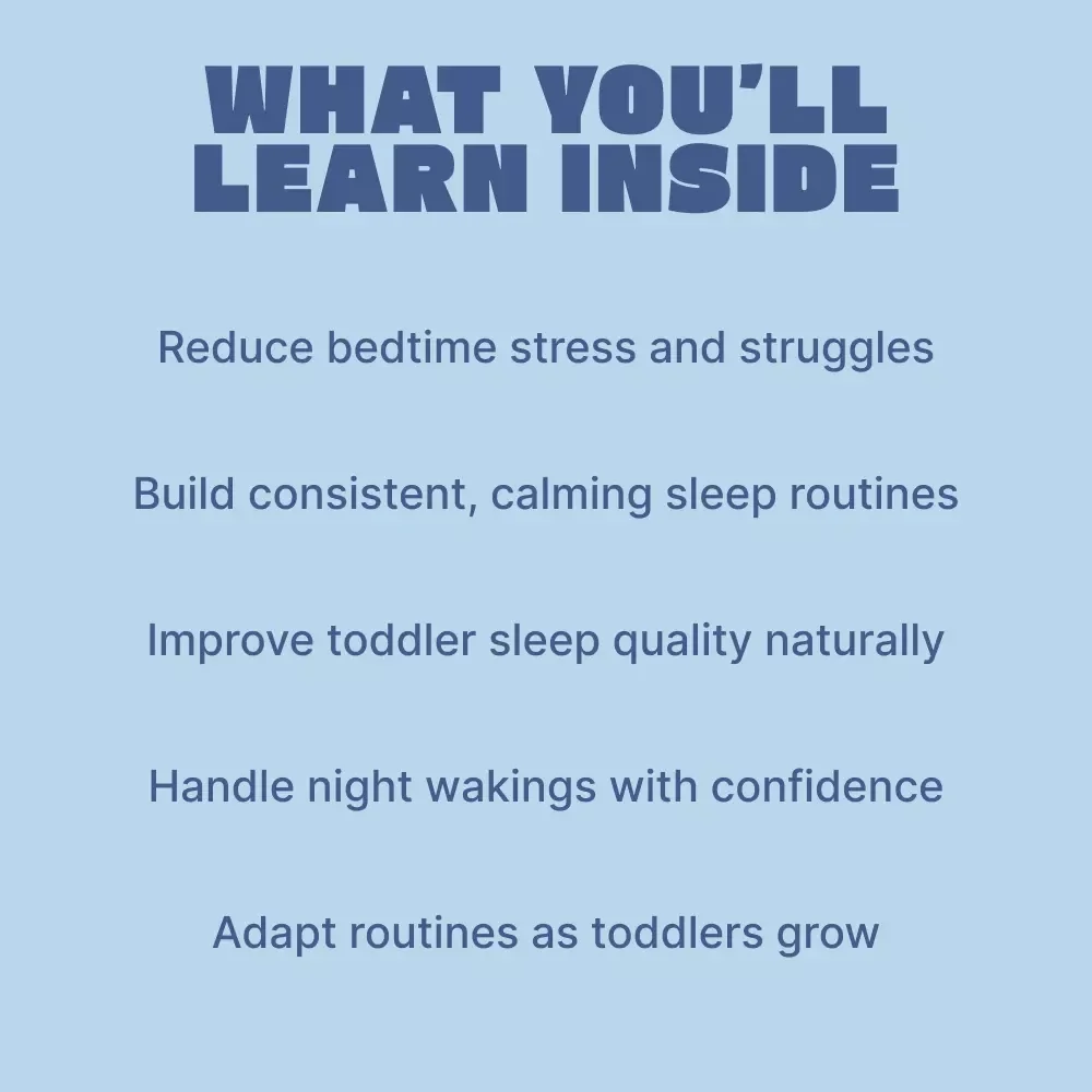 The Ultimate Toddler Bedtime Routine Guide | Proven Bedtime Routine for Toddlers | Gentle Sleep Solutions eBook for Calm Nights