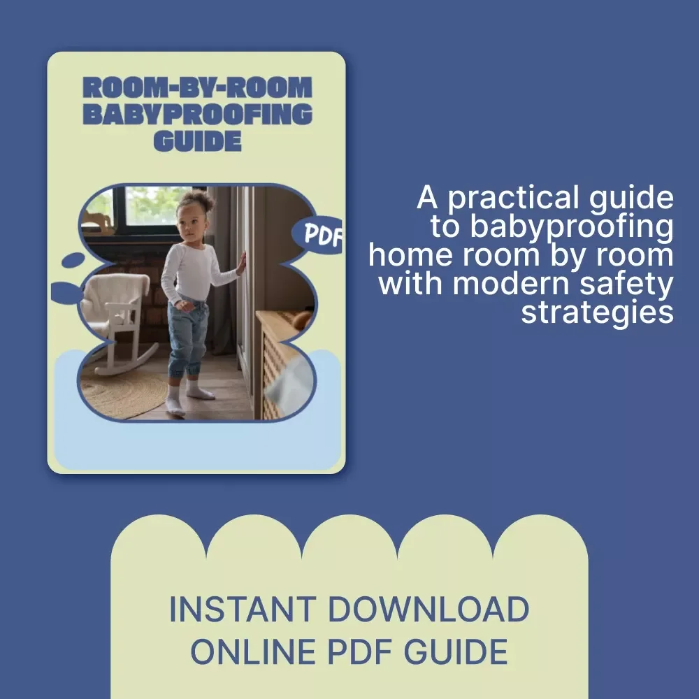 Room-by-Room Babyproofing Guide – Complete Babyproofing Home Room by Room eBook for New Parents, Caregivers & Child Safety Planning