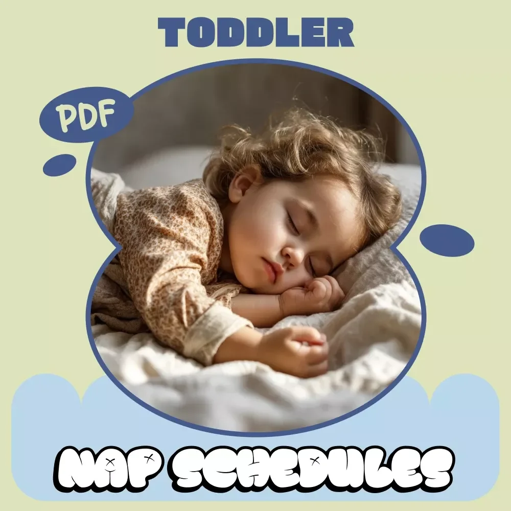 Toddler Nap Schedules Ebook | Best Nap Schedule for Toddlers | Gentle Sleep Routine Guide for Ages 1–3 | Printable & Digital Download