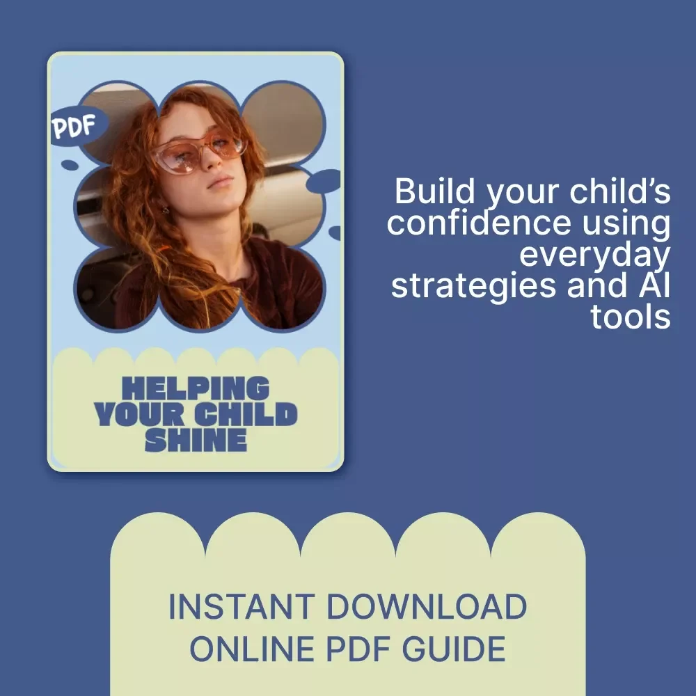 Helping Your Child Shine – A Practical Guide on how to help your child build confidence | Parenting Download, Confidence-Building Guide for Kids