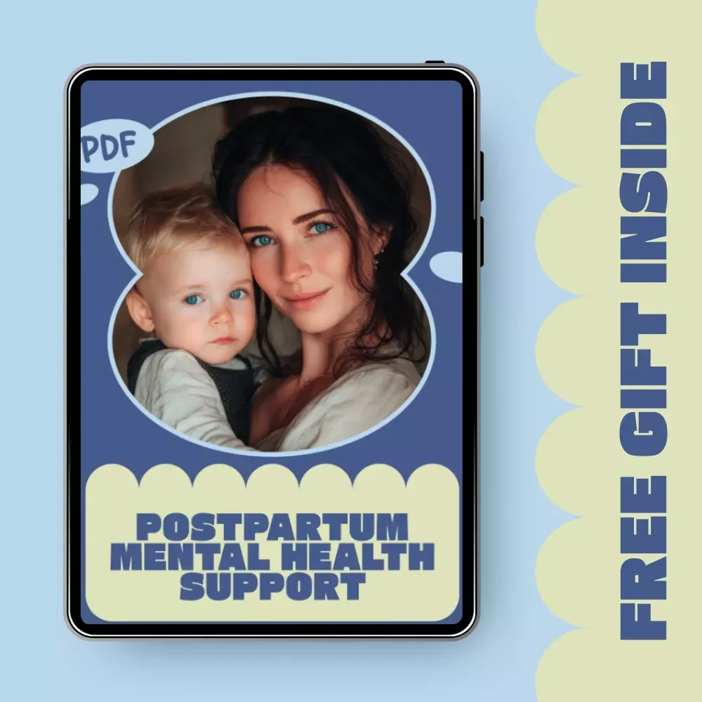 Postpartum Mental Health Support | Compassionate Postpartum Mental Health Support eBook for New Moms, Emotional Healing, Self-Care & Long-Term Well-Being