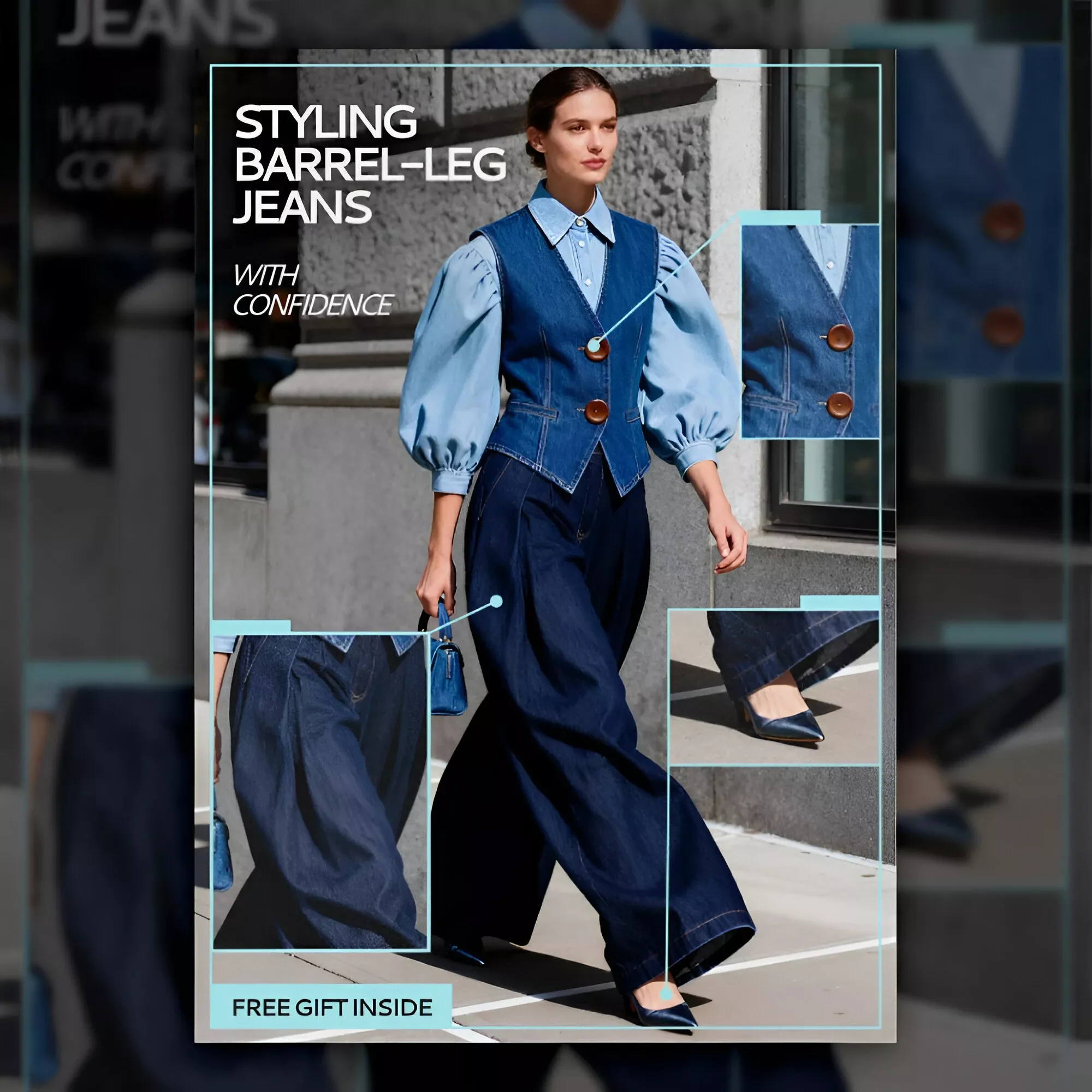 Styling Barrel-Leg Jeans with Confidence – Complete Fashion Guide | Easy Ways to Wear Barrel-Leg Jeans for Every Occasion