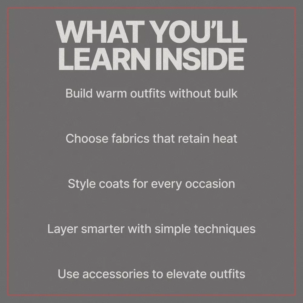 Essential Winter Outfit Ideas – Cozy & Stylish Ebook with Winter Outfit Ideas to Stay Warm