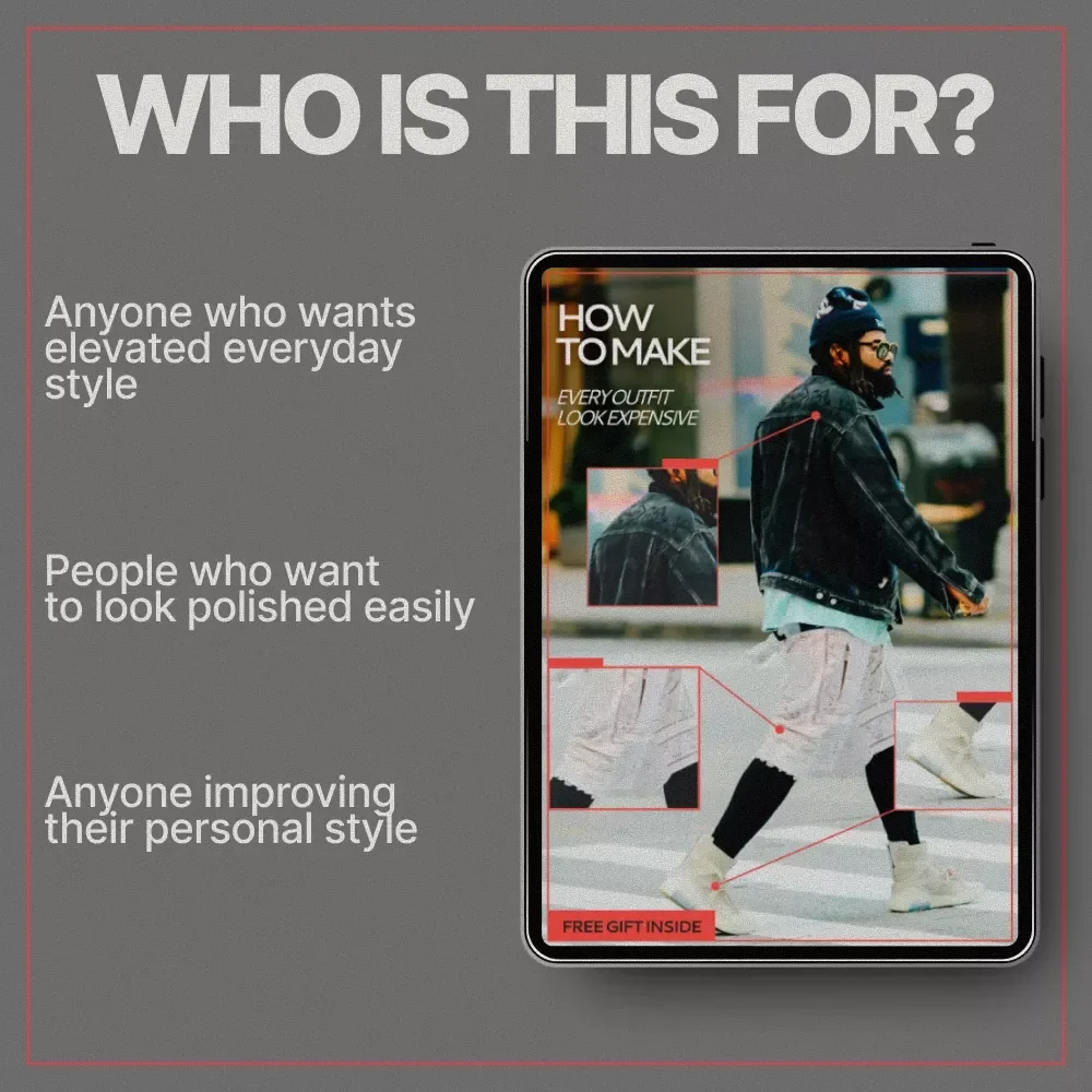 How to Make Every Outfit Look Expensive | Style Guide Ebook on how to make outfits look expensive | Timeless Fashion, Luxury Look on a Budget, Capsule Wardrobe Download