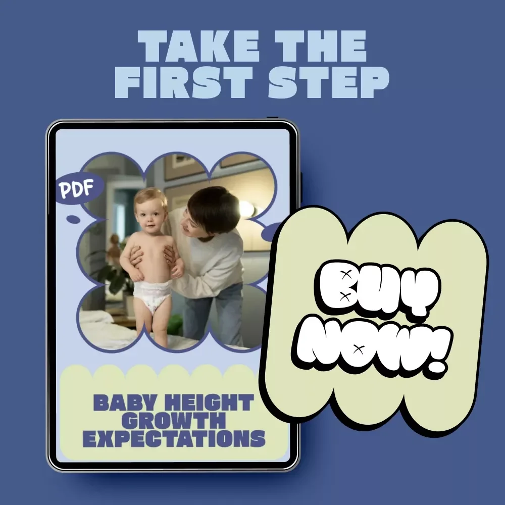 Baby Height Growth Expectations Checklist | Simple Baby Height Growth Expectations Tracker for Newborns & Toddlers