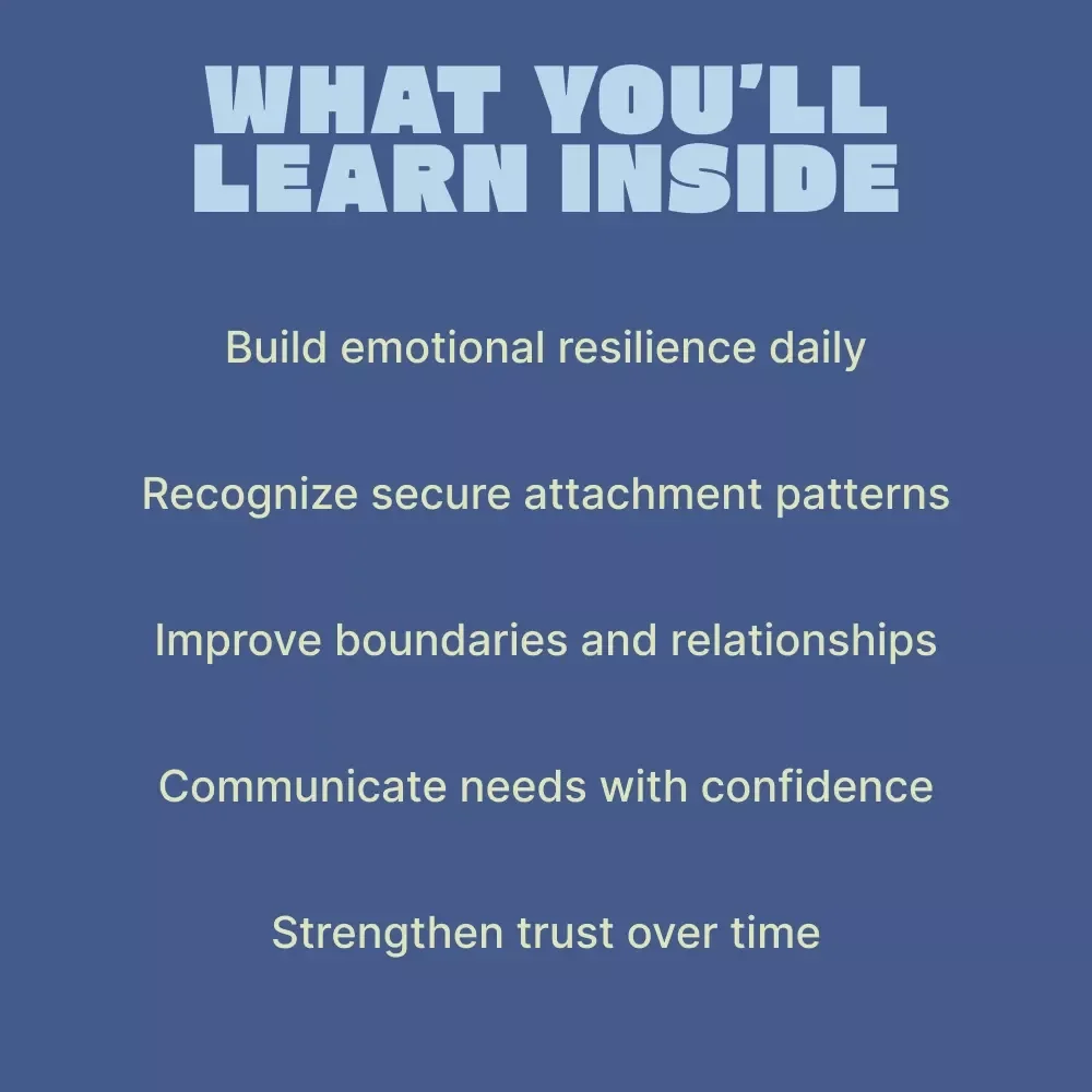 The Long-Term Impact of Secure Attachment | Emotional Growth & Relationships eBook | what secure attachment means long term