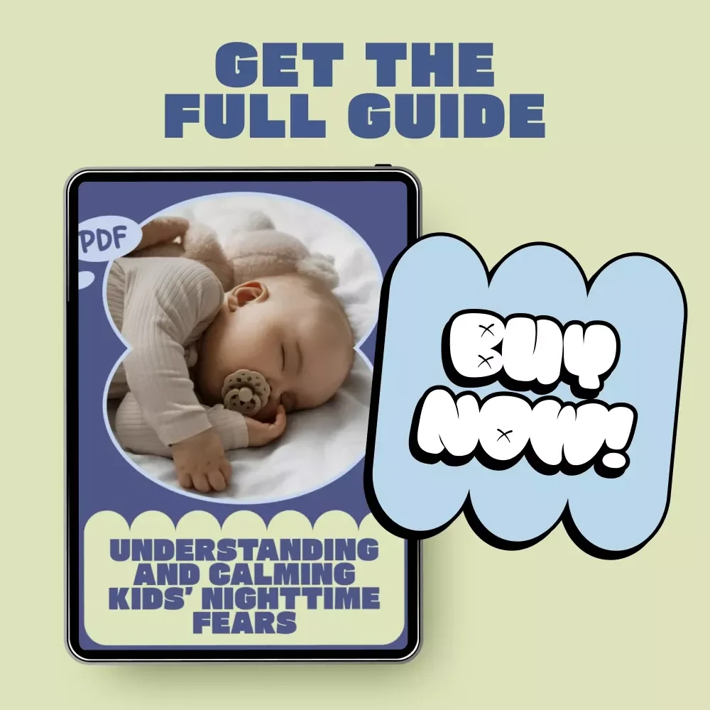 Understanding and Calming Kids’ Nighttime Fears – Practical eBook Guide for Parents | Kids Fears at Night Explained