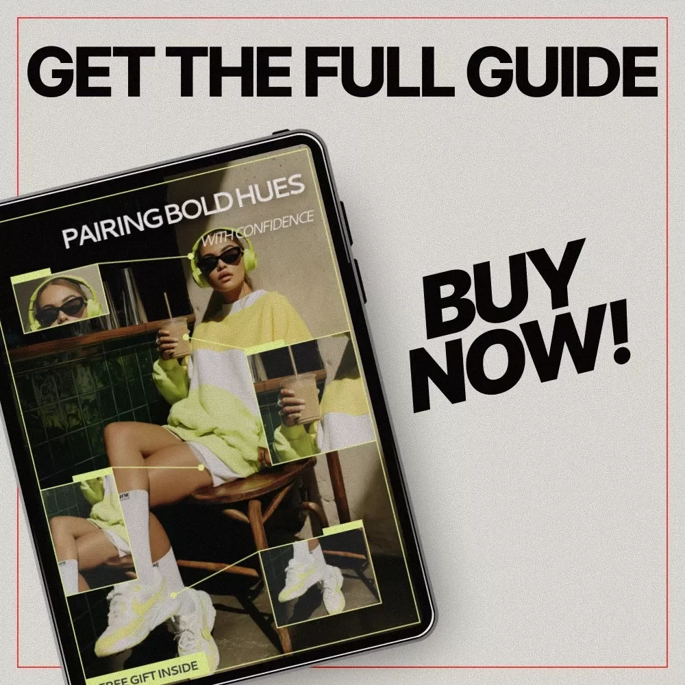 Pairing Bold Hues with Confidence | A Practical Guide on how to pair bold colors together for Designers, Creators & Style Enthusiasts