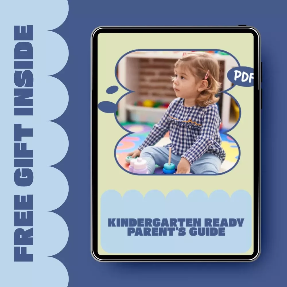 Kindergarten Ready Parent’s Guide | How to Prepare Kids for Kindergarten | Printable Ebook for Parents, Preschool to Kindergarten Transition