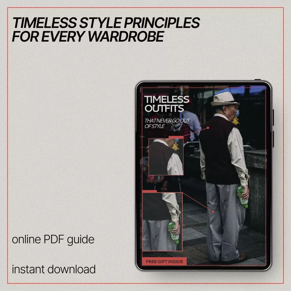 Timeless Outfits That Never Go Out of Style | Classic Wardrobe Staples Ebook | Effortless, Sustainable Fashion Guide