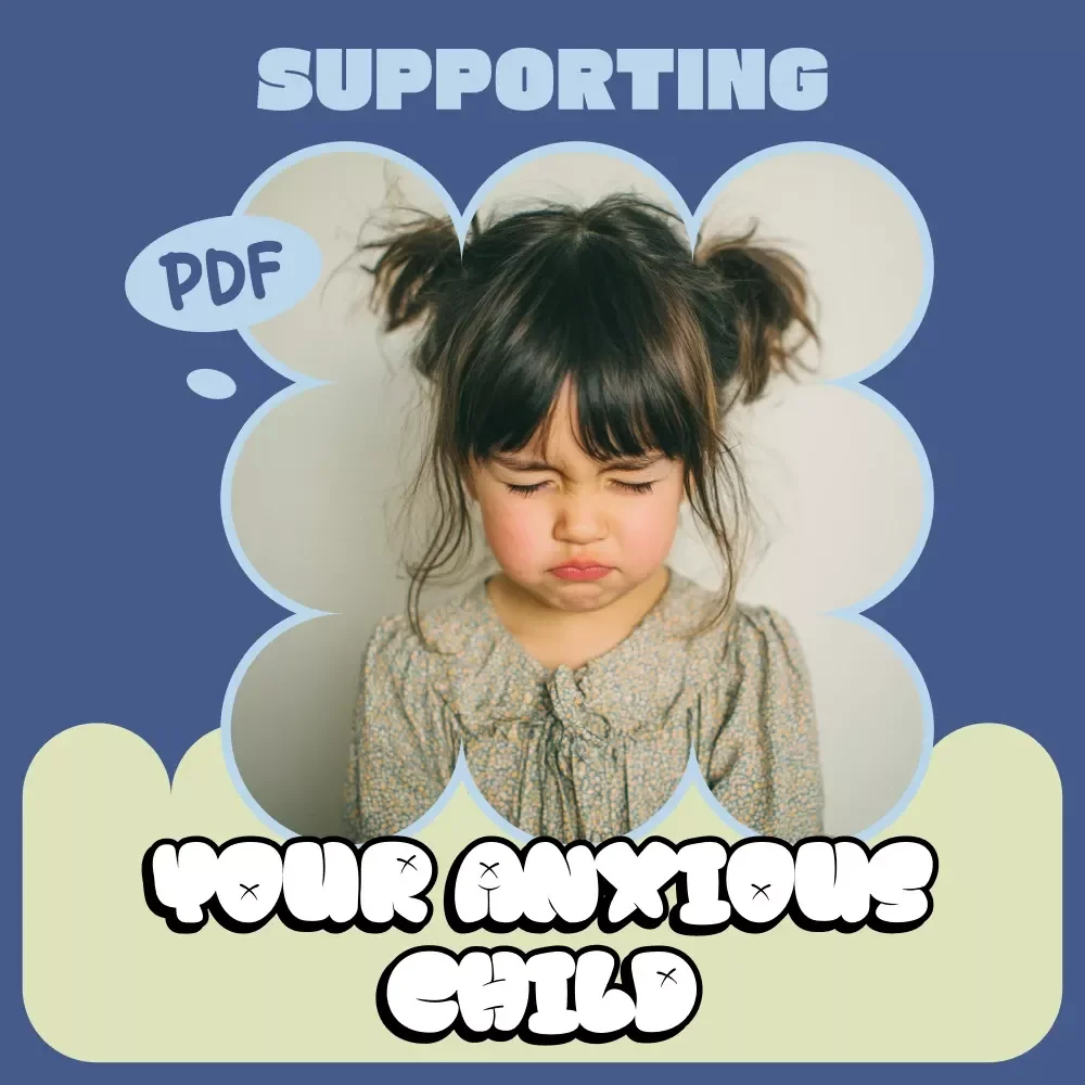 Spotting and Supporting Your Anxious Child – Printable Checklist for Parents | Identify Child Anxiety Symptoms & Build Calm Routines